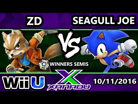 S@X 171 - ZD (Fox) Vs. Seagull Joe (Sonic) - SSB4 Winners Semis - Smash Wii U - Smash 4