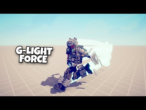 G-LIGHT FORCE VS EVERY UNITS - Totally Accurate Battle Simulator TABS