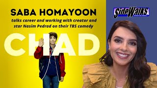Actress Saba Homayoon on first acting job and working on TBS' Chad video