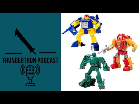 Thundertron Podcast: Transformers Legacy United Selects Go-Bot Guardians 3 Pack Revealed!!!