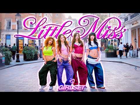[DANCE IN PUBLIC | ONE TAKE | 4K] GIRLSET - Little Miss | Dance Cover in LONDON | Covent Garden