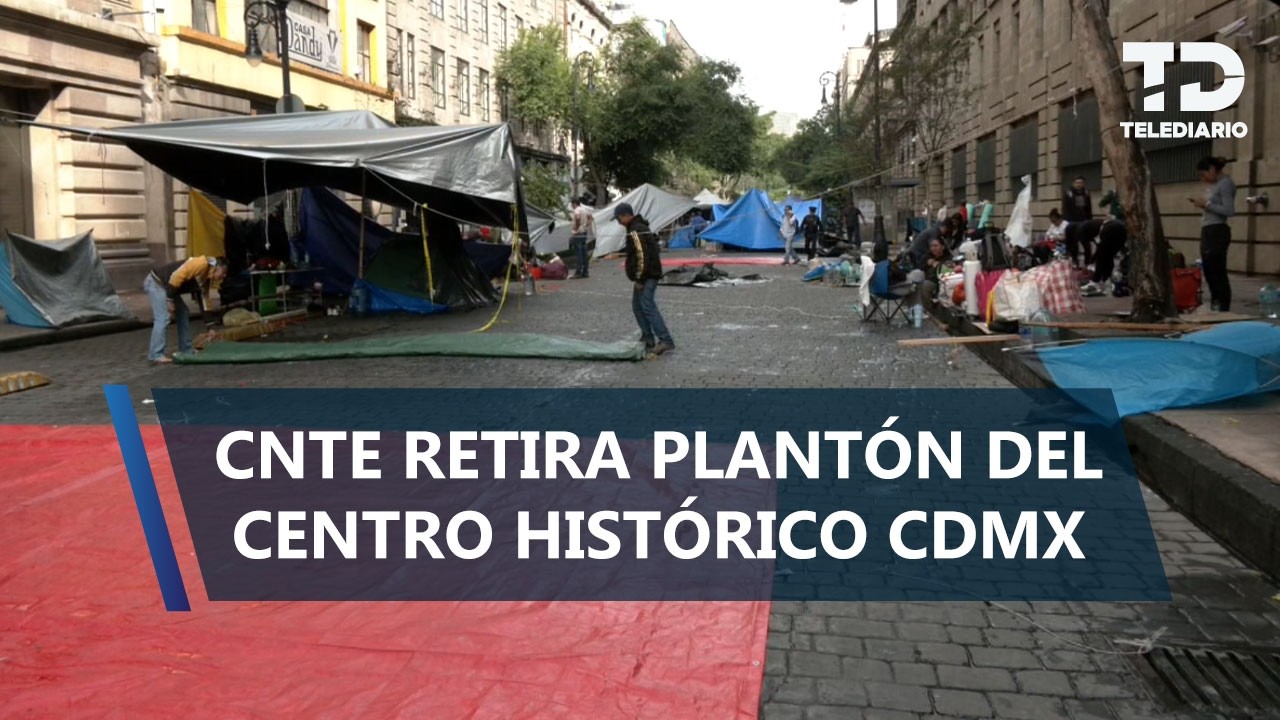 CNTE anuncia cese de bloqueos y protestas en CdMx y el resto del país