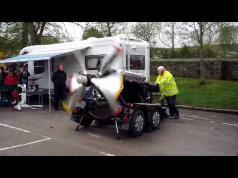 Rolls Royce V12 Spitfire Engine at Haworth 1940's weekend 2013