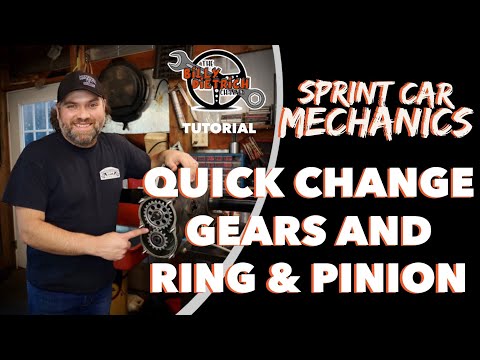 Sprint Car How To - Quick Change Gears and Ring & Pinion