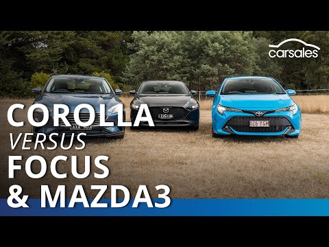2019 Ford Focus v Mazda3 v Toyota Corolla Comparison Test | carsales