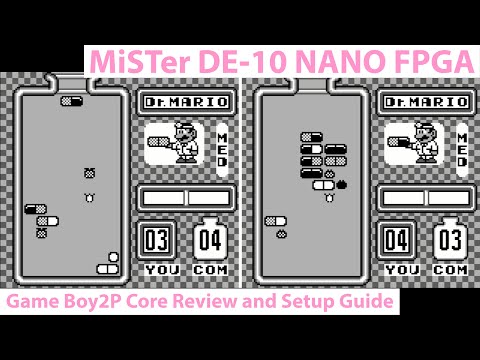 MiSTer FPGA DE-10 Nano - Game Boy Two Player Core Review, Installation and Setup Guide