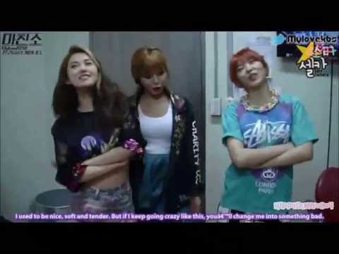 4Minute dancing to Psy's Gentleman