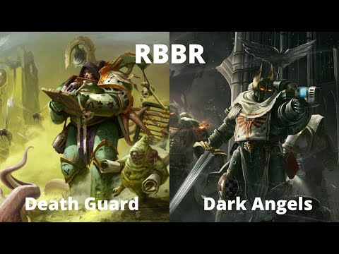 Death Guard vs Dark Angels: Warhammer 40k Battle Report 9-1-22 Warzone Nephilim Mission