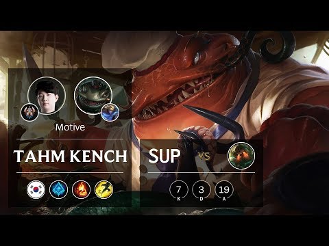 Tahm Kench Support vs Nautilus - KR Challenger Patch 9.13