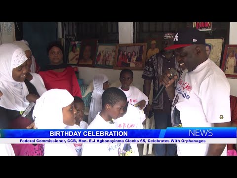 EJ Clocks 65 — Celebrates With Orphanages