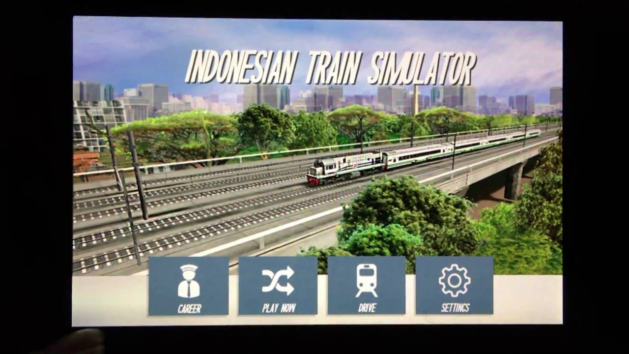 Indonesian Train Simulator Android Game Video Review