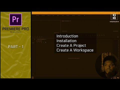 Free Adobe Premiere Pro  Essentials Tutorial Course For Beginner | Video Editing Basics | Part -1