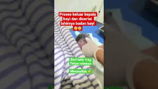 Download lagu Detik-detik bayi perempuan lahir langsung menangis mp3
