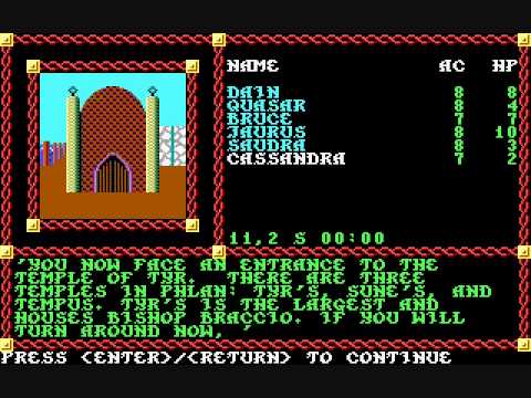 Review of AD&D Pool of Radiance - Part 1/5