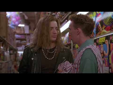 Chazz Blows a Kiss // Airheads (1994) // Brendan Fraser