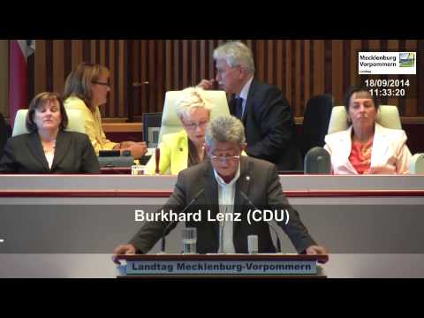 18.09.2014, Burkhard Lenz, CDU-Fraktion, Landtag M-V, Debatte Tierschutz