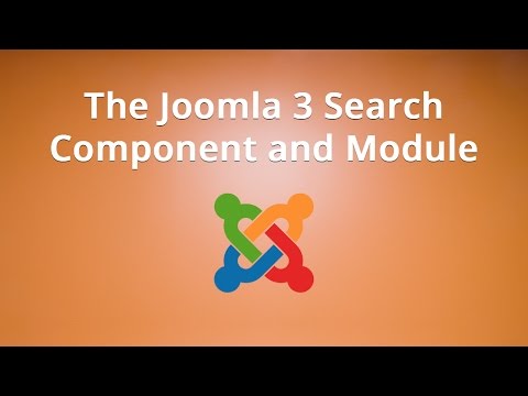 The Joomla 3 Search Component and Module