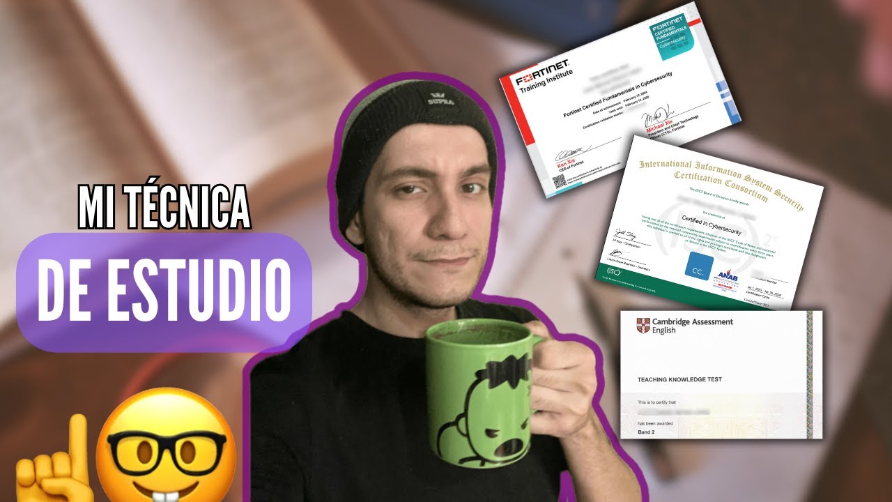 Mi Técnica Para APRENDER Efectivamente y Aprobar Cualquier Exámen, Certificación o Curso