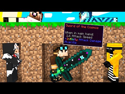 SPEEDRUN CON LA SPADA PIÙ FORTE DI MINECRAFT CONTRO 5 CACCIATORI!!