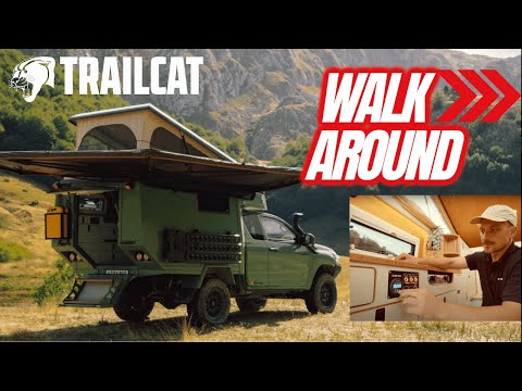 Toyota Hilux Trailcat Wohnkabine - Walkaround am Offroad Camper