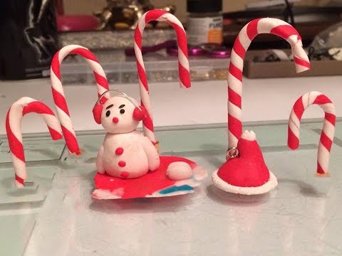Tuto fimo chapeau et bonhomme de neige