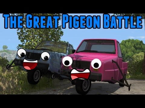 The Great Pigeon Battle - BeamNG Drive
