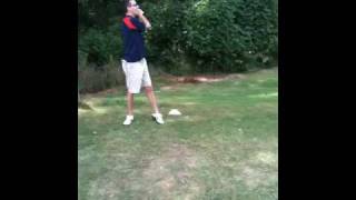 preview picture of video 'tee shot, Hole 2 montevallo golf course'