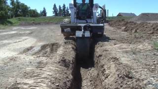 Bobcat Trenchcompactor for Skid Steer Loaders