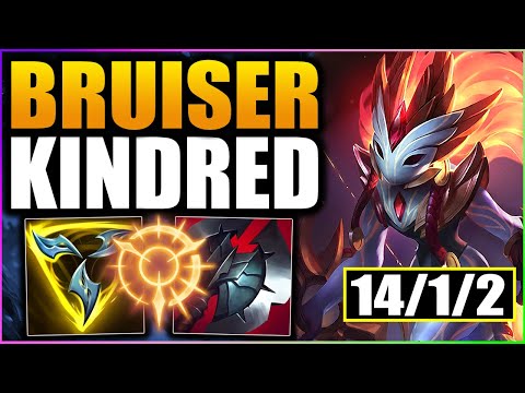 This Bruiser Kindred Build Makes Kindred An IMMORTAL 1v9 CARRY! (Triforce Is Way TOO GOOD!)