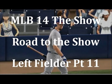 MLB 14 The Show Road to the Show Left Fielder - Pt 11