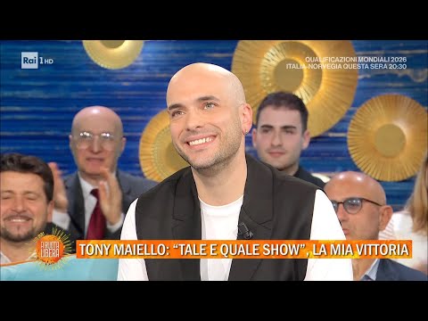 Tony Maiello, la vittoria a Tale e quale show - Da noi a ruota libera 16/11/2025