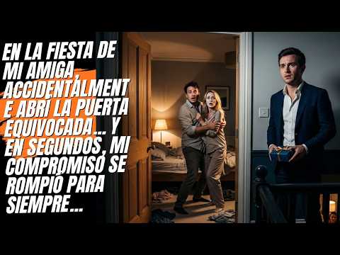 At a house party, a wrong door opened, exposing a secret that destroyed my engagement.