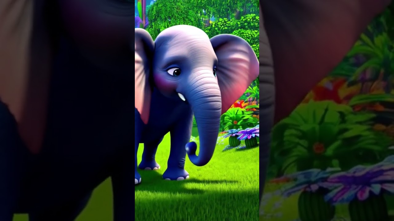 Elephant Ai Video #animation #animals #ai