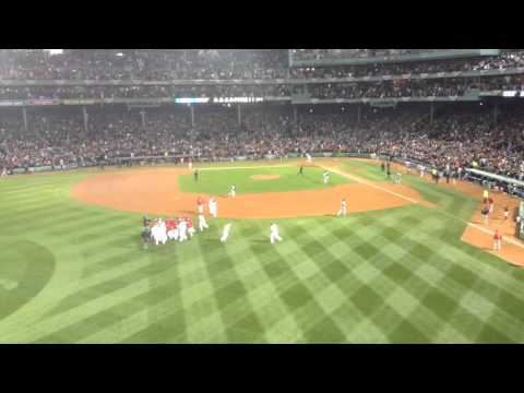 2013 ALCS Game 2 walk off at Fenway. Red Sox can Tigers