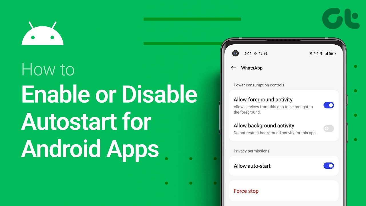 How to Enable or Disable App Auto-starting on Android | For OnePlus, Oppo and Realme Phones