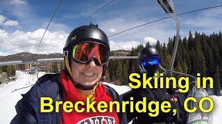 Skiing in Breckenridge, CO