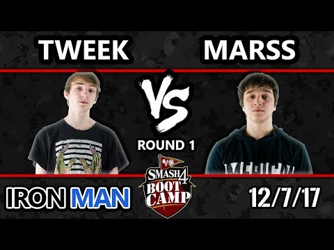 S4BC Iron Man - P1 | Tweek vs Marss - Round 1 - SSB4