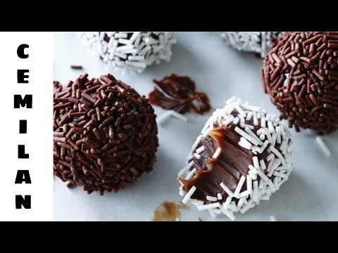 CEMILAN BOLA BOLA BISKUIT COKLAT || Cemilan Buka Puasa #Dirumahaja #Samasaya