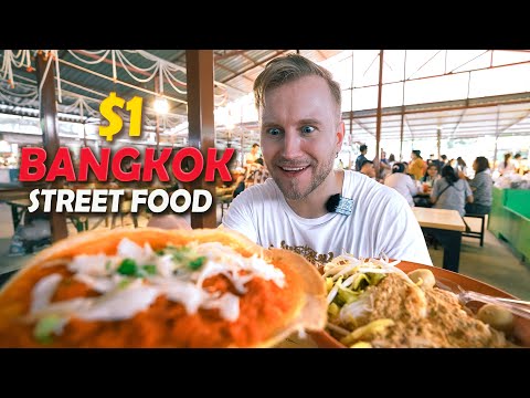 , title : '1$ Street Food in Bangkok / Floating Market in Thailand / Relaxing Thai Food Tour 2022'