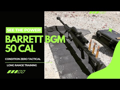 The Ultimate Long-Range Power – Barrett .50 BMG in Action