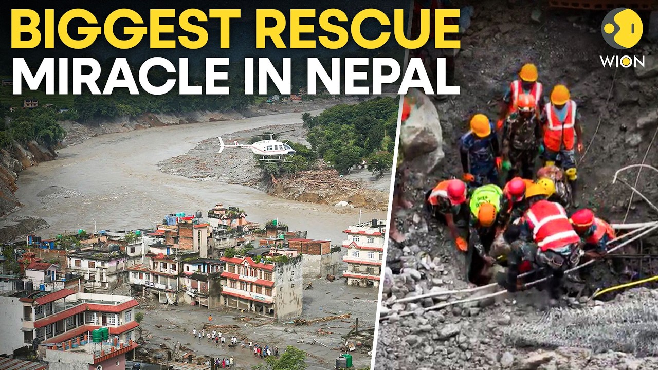 Nepal Floods LIVE: Flash Flood Rescue Miracle, Workers Found Alive After 9 Days Trapped Underground