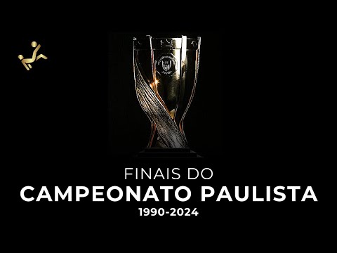 FINAIS DO CAMPEONATO PAULISTA (1990 A 2024) | O Histórico do Futebol