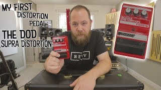 Video thumbnail for My First Distortion Pedal: The DOD Supra Distortion by Riffs, Beards & Gear