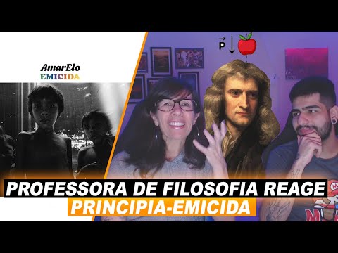|Minha mãe professora de filosofia reage| Emicida - Principia