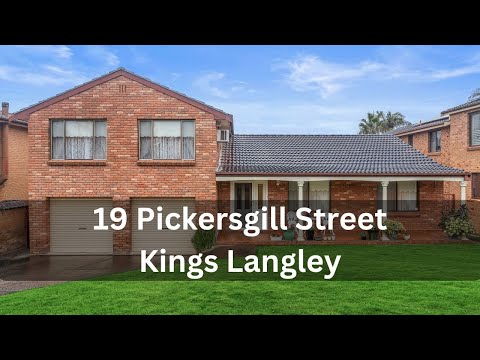 19 Pickersgill Street, Kings Langley, NSW 2147, 4 ਕਮਰੇ, 3 ਬਾਥਰੂਮ, House
