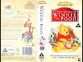 Opening Of The Many Adventures Of Winnie The Pooh 1997 UK VHS