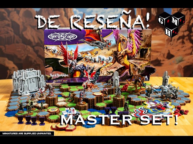 Vídeo relacionado con Renegade Game Studios Heroscape Age of Annihilation Master Set, Juego de miniaturas estratégico, 2 Jugadores, 60-120 Minutos, Edad 14+