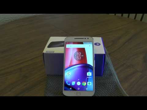 Lenovo Moto G4 Plus initial setup menus