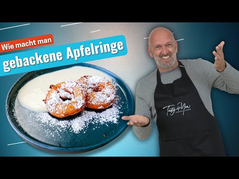 How to make baked apple rings - easy & delicious