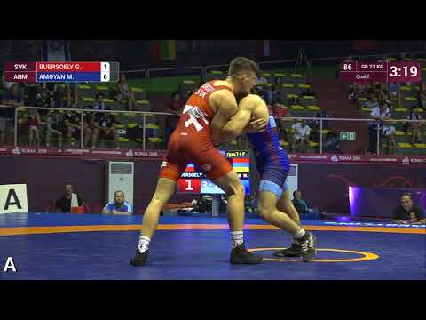 Qual. GR - 72 kg: G. BUERSOELY (SVK) v. M. AMOYAN (ARM)